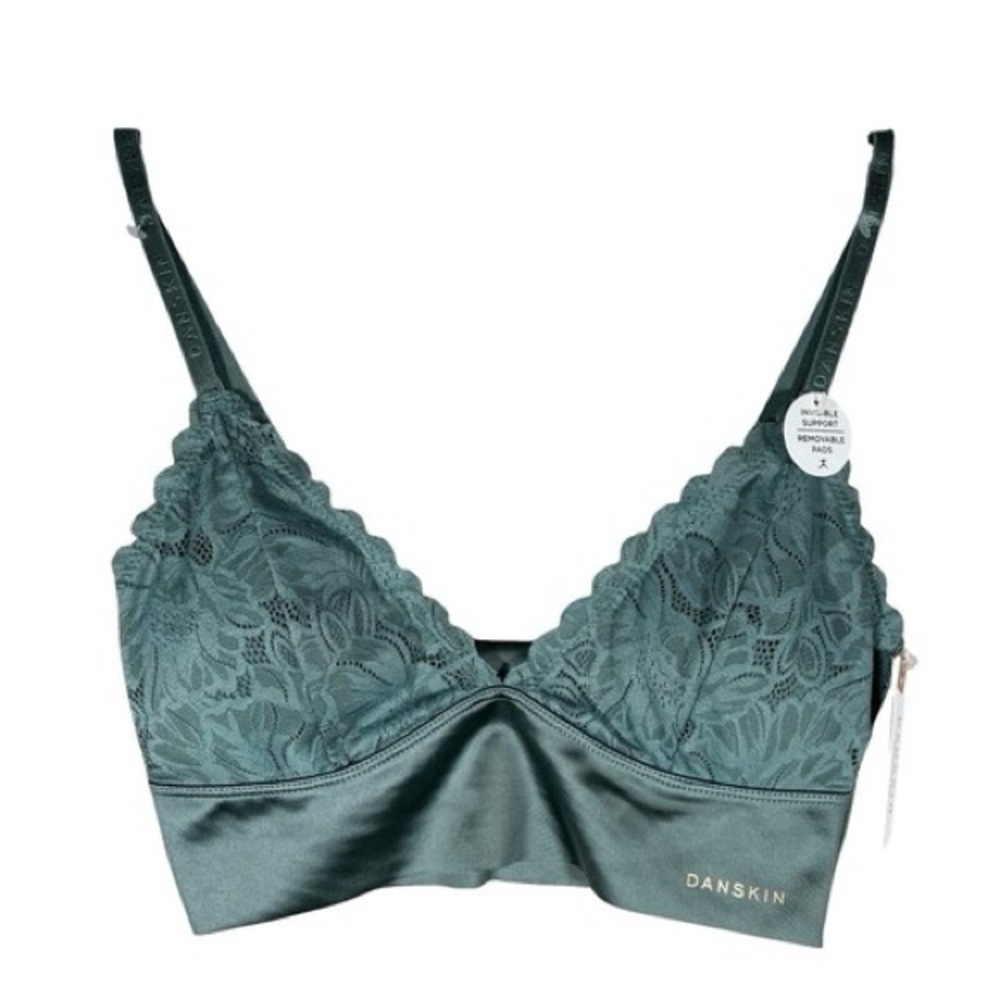 Danskin Lace Bralette - Teal